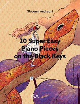 portada 20 Super Easy Piano Pieces on the Black Keys (en Inglés)