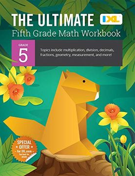 portada The Ultimate Grade 5 Math Workbook (Ixl Workbooks) (Ixl Ultimate Workbooks) (in English)