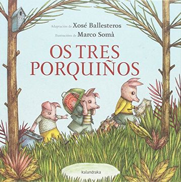 portada Os Tres Porquiños (os Contos do Trasno) (in Galician)