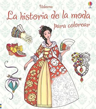 portada La Historia de la Moda Para Colorear (in Spanish)