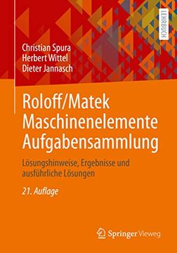portada Roloff Matek Maschinenelemente Formelsammlung (en Alemán)