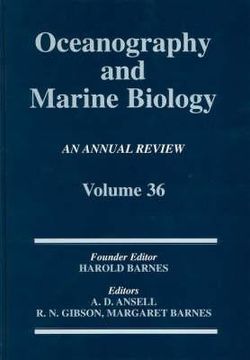 portada Oceanography and Marine Biology: An Annual Review: Volume 36 (en Inglés)