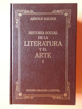 portada Historia Social De La Literatura Y El Arte I