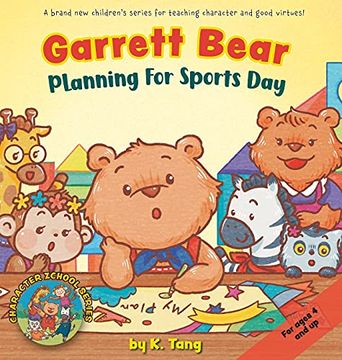 portada Garrett Bear: Planning for Sports day (2) (Character Zchool) 