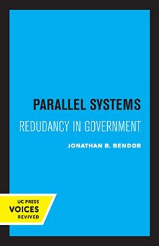 portada Parallel Systems: Redundancy in Government (en Inglés)