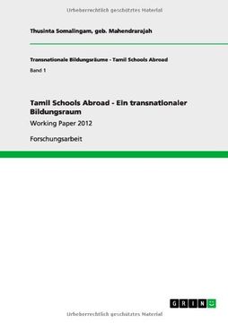 portada Tamil Schools Abroad - ein Transnationaler Bildungsraum (in German)
