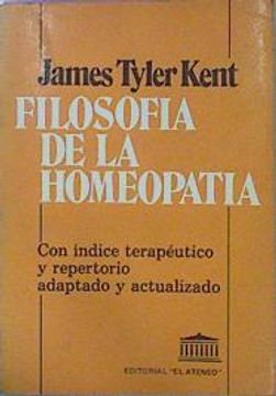 portada Filosofía de la Homeopatía