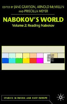 portada nabokov's world, volume 2: reading nabokov