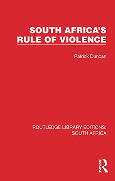 portada South Africa's Rule of Violence (Routledge Library Editions: South Africa)