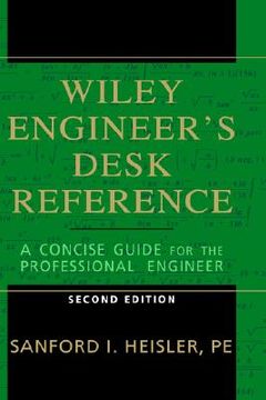 portada the wiley engineer's desk reference: a concise guide for the professional engineer (en Inglés)