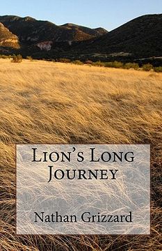 portada lion's long journey (in English)
