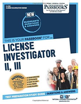 portada License Investigator ii (en Inglés)