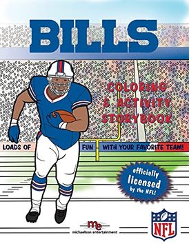 portada Buffalo Bills Coloring & Activity Storybook (en Inglés)