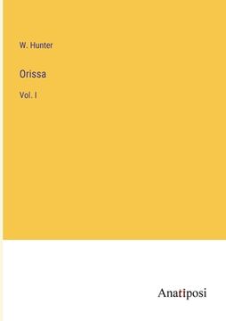 portada Orissa: Vol. I (en Inglés)