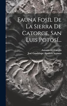 portada Fauna Fosil de la Sierra de Catorce, san Luis Potosí.