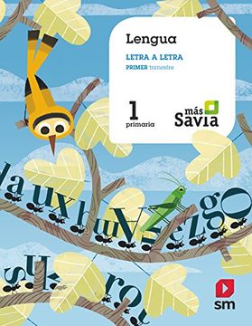 portada Lengua, Básico. 1 Primaria. Más Savia (in Spanish)