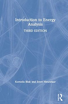 portada Introduction to Energy Analysis (in English)