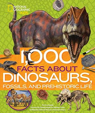 portada 1,000 Facts About Dinosaurs, Fossils, and Prehistoric Life (en Inglés)