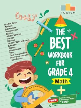 portada The Best Math Workbook for Grade 4 (en Inglés)
