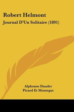 portada robert helmont: journal d'un solitaire (1891) (en Inglés)