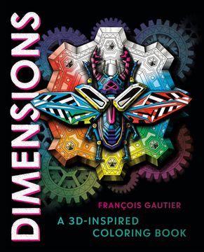 portada Dimensions: A 3D-Inspired Coloring Book 