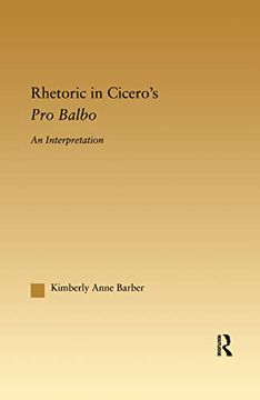 portada Rhetoric in Cicero's Pro Balbo (in English)