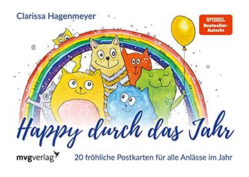 portada Happy Durch das Jahr: Postkarten (in German)