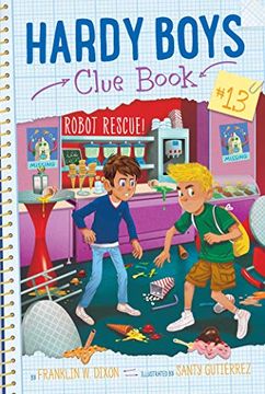 portada Robot Rescue! (13) (Hardy Boys Clue Book) (in English)