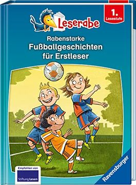 portada Rabenstarke Fußballgeschichten für Erstleser - Leserabe ab 1. Klasse - Erstlesebuch für Kinder ab 6 Jahren (Leserabe - Sonderausgaben) (en Alemán)