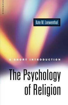 portada The Psychology of Religion: A Short Introduction (Short Introduction s) (en Inglés)