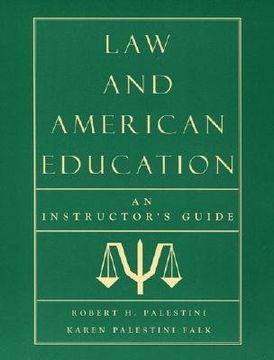 portada law and american education: an instructor's guide (en Inglés)