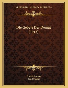 portada Die Gebete Der Demut (1913) (en Alemán)