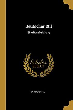 portada Deutscher Stil: Eine Handreichung 