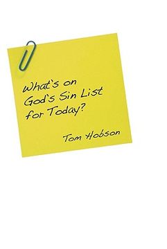 portada what's on god's sin list for today? (en Inglés)