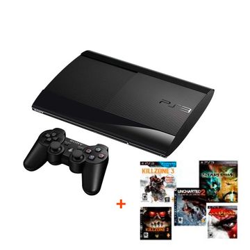 playstation 3 ultra slim 500 gb + pack 5 juegos PS3 - sony comprar en tu  tienda online Buscalibre Internacional