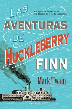 portada Aventuras de Huckleberry Finn, las