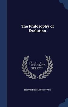 portada The Philosophy of Evolution (in English)