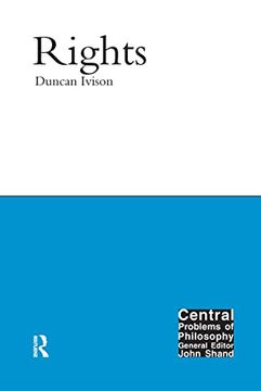 portada Rights (Central Problems of Philosophy) (en Inglés)