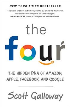 portada The Four: The Hidden dna of Amazon, Apple, Fac, and Google (in English)