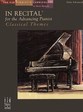 portada In Recital for the Advancing Pianist, Classical Themes (en Inglés)