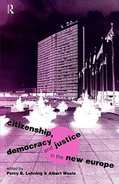 portada citizenship, democracy and justice in the new europe (en Inglés)