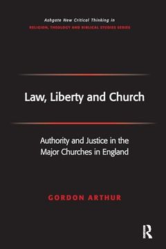 portada Law, Liberty and Church (Routledge new Critical Thinking in Religion, Theology and Biblical Studies) (en Inglés)