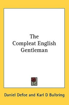 portada the compleat english gentleman (in English)