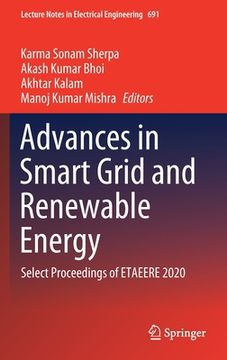 portada Advances in Smart Grid and Renewable Energy: Select Proceedings of Etaeere 2020 (en Inglés)