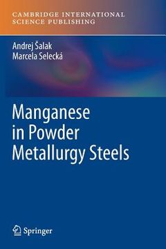 portada Manganese in Powder Metallurgy Steels (en Inglés)