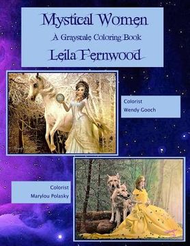portada Mystical Women: A Grayscale Coloring Book (en Inglés)