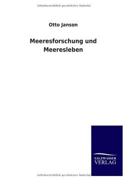 portada Meeresforschung und Meeresleben (German Edition)
