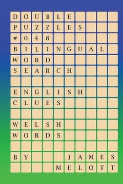 portada Double Puzzles #048 - Bilingual Word Search - English Clues - Welsh Words