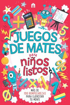 portada Juegos de Mates Para Niños Listos (in Spanish)