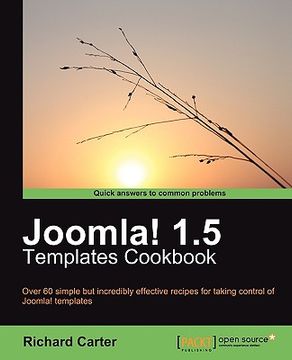 portada joomla! 1.5 templates cookbook (en Inglés)